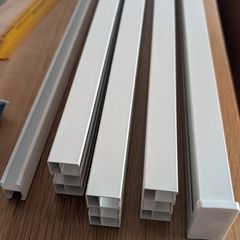 IKEA Vidga curtain track rails and fittings