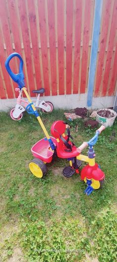 Tricycle and bicycle