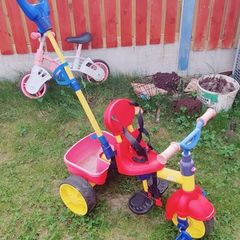 Tricycle and bicycle