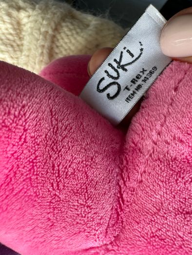 Suki Gifts International T-Rex Dinoz Soft Dinosaur Plush Toy New A Bit Dirty Please look at the pictures