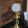 antique brass lamp Image 2