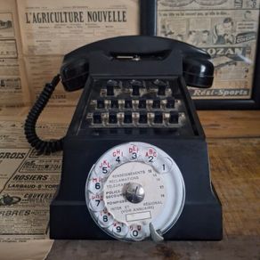 French Bakelite Telephone Switchboard