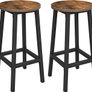 Set of 4 industrial style Bar stools Image 3