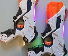 NERF Laserops guns