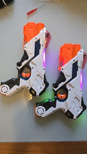 NERF Laserops guns