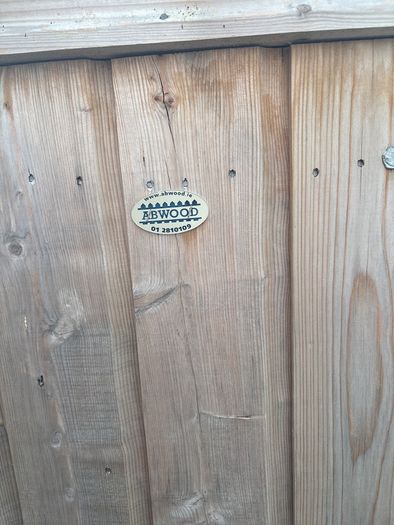 shed 6ft x4ft