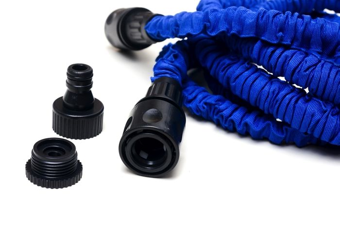 50ft Expandable Garden Hose + 8 Settings Spray Nozzle