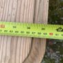Gurteen Large Solid Chunky Pine Traditional Farmhouse Dining Table Image 10