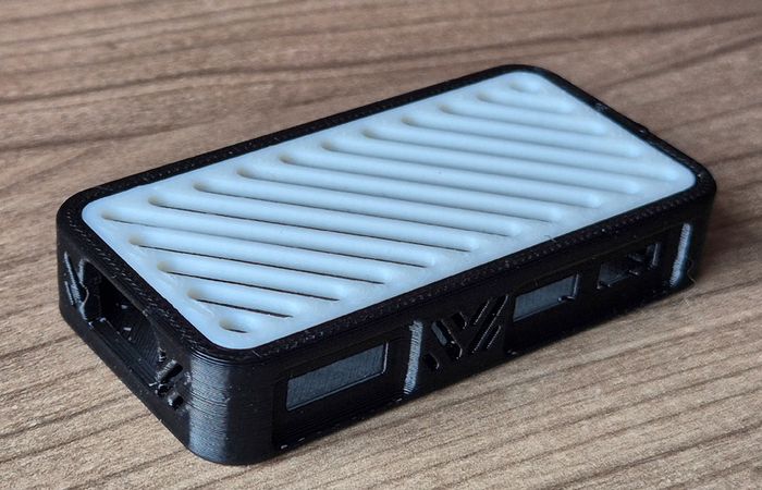 Aura Slim Raspberry Pi Zero Case Ultra Low Profile Snap Fit Enclosure
