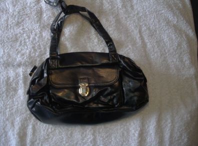 black handbag
