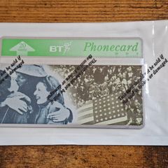 UK BT Phonecard "The Time Of Our Lives 50th Anniversary of VE Day", 1995, No 4 - free standard postage