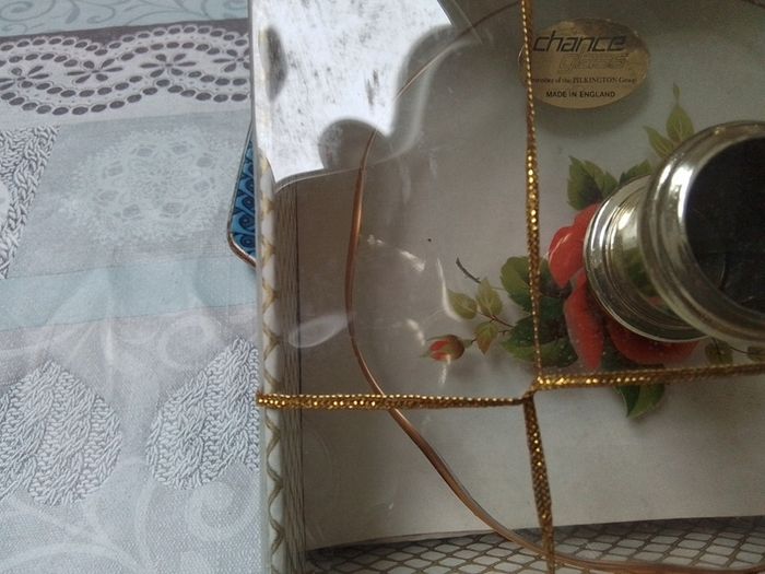 Pilkingtons Chance Glass Candle Holder