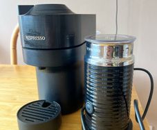 Nespresso Vertuo Pop Machine & Nespresso Milk Frother