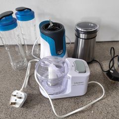 Coffee Grinder, Smoothie Maker & Mini Chopper Blender