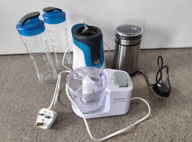 Coffee Grinder, Smoothie Maker & Mini Chopper Blender