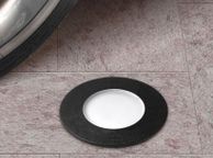 main image for ad LED In Ground Lights 9 cm Diameter Black Drive Over
