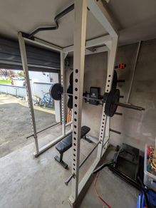 Squat rack York commercial
