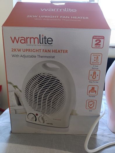 Portable heater and Fan