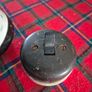 Vintage 3 bakelite original salvaged light switches Image 5
