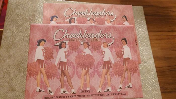 Benefit Cheekleaders Bronze Quad Pallet.