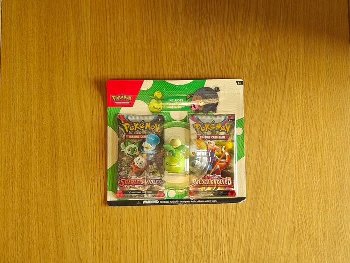 Pokemon TCG : Back to School 2023 Smoliv Eraser 2-Pack Blister