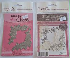 Butterfly Corners, Stamp and Die Set