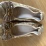 Ecco Low Wedge Ballerina Shoes Image 3