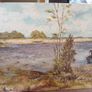 Vintage Oil Painting on Board Image 6