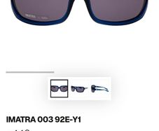 Designer unisex Italian sunglasses