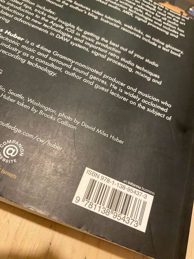 Modern Recording Techniques 9th Edition David Miles Huber