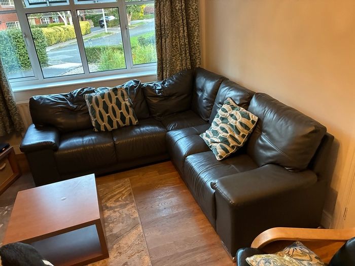 L shaped couch