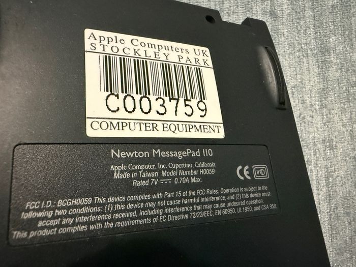 APPLE Newton message pad 110 rare vintage