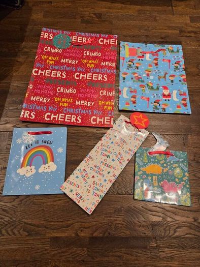 Christmas present bags
