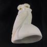 Alabaster snow owl figurine Image 6