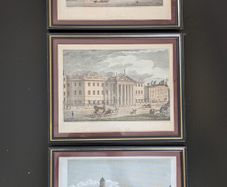 James Malton Dublin Prints 1790s Lying-In Hospital - Custom House - new GPO Set