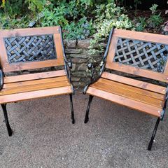 Cast iron Garden chairs