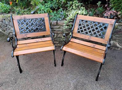 Cast iron Garden chairs