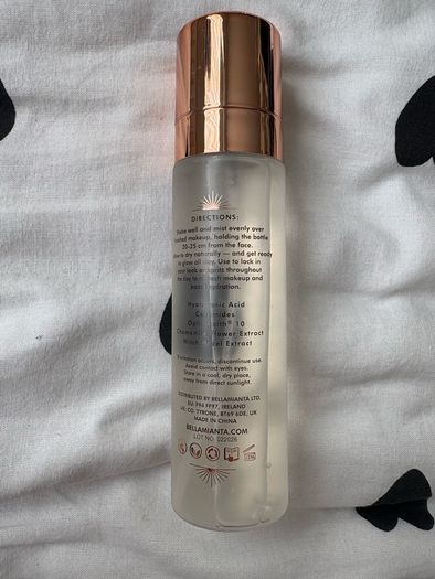 Bellamianta dream setting mist 100ml
