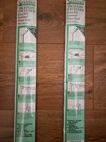 2 Sealcraft Draught Excluder packs