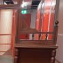 an antique Victorian or Edwardian mirror-back chiffonier sideboard . Image 4