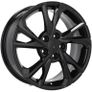 17" SI Type Black Alloy Wheels Honda Hyundai Kia Lexus Mazda Mitsubishi Nissan Renault Subaru Suzuki Toyota 5x114,3 Image 4