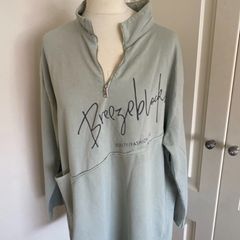 Sage cotton top size 18 - made in Italy