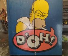 dart board cabinet