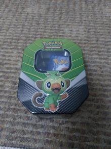 Pocemon cards collection with a box
