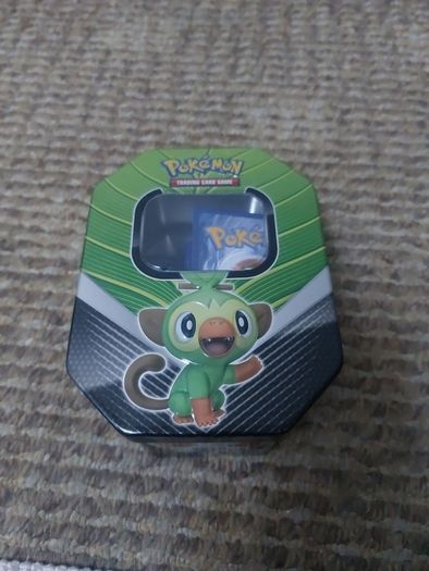 Pocemon cards collection with a box