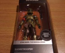 Star Wars Black Series: Mandalorian Shoretrooper 6'' Carbonized Exclusive