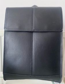 Black Leather Style Satchel/Bag