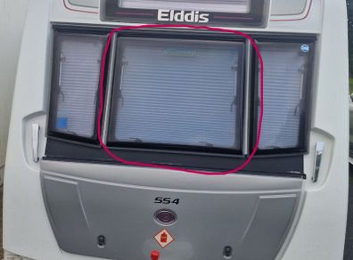 Elddis Caravan Window (Slightly Damaged)