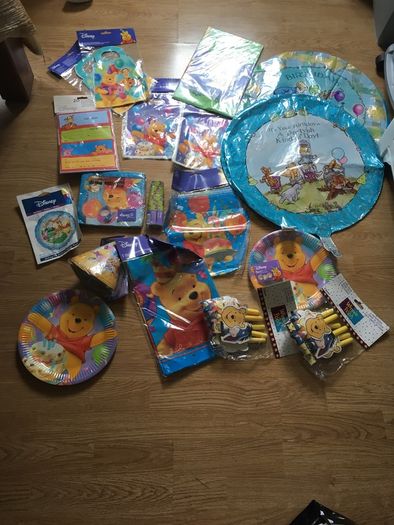 winnie the pooh party items