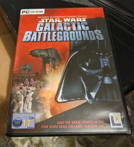 Star Wars Galactic Battlegrounds PC CD ROM